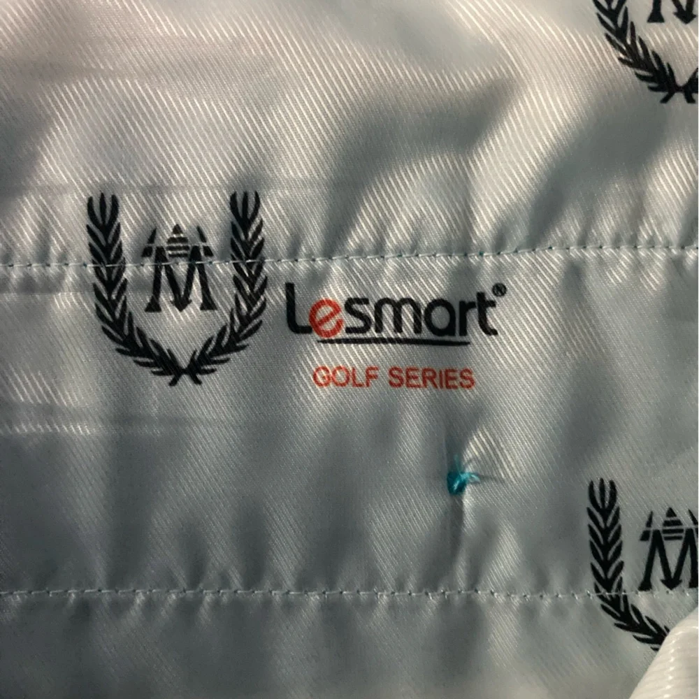 Lesmart Mens Golf Shorts SZ 38 Teal Flat Front
